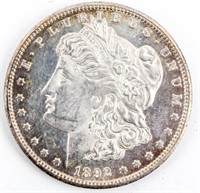 Coin 1892-CC Morgan Silver Dollar BU Rare!