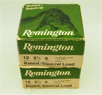 2 Boxes Remington 12 Ga Shotgun Shells Rabbit