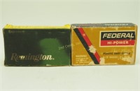 2 Boxes Of 12 Gauge Shells Remington & Federal