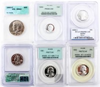 Coin Certified & Graded Coin Lot PCGS & More