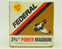 Box Of Federal 12 Ga Shotgun Shells Power Magnun
