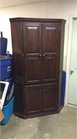 Solid Wood Cabinet with Doors