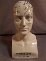 Bust of Phrenology by L. N. Fowler
