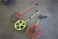 (3) measuring wheels