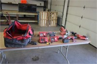 Milwaukee cordless tools set