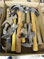 Assorted Claw Hammers & Heads