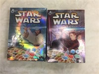2 Starswars cereal boxs opened no cereal