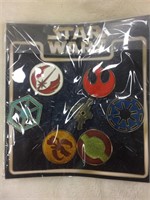 Star Wars Disney Pin Set 2010 set of 7 pins