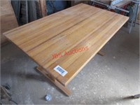 Solid Oak Dining Table 3' X 5' X 29" High