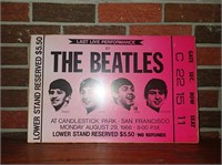 Vintage Beatles Poster - Medium Size