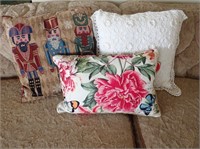 Throw Pillow Lot - One Still w/ Tag