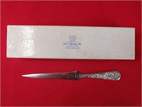 Sterling Silver Kirk's Repousse Letter Opener