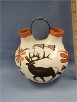 Hand made Navajo marriage pottery from New Mexico,