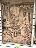 38" x 28" French tapestry   (g 22)