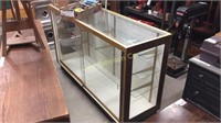 LARGE GLASS DISPLAY CASE