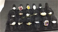 LOT OF 16 VINTAGE RINGS (CHOICE)