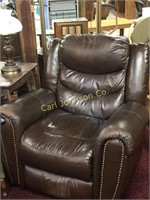 LIVING STYLES LEATHER RECLINER