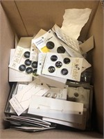BOX OF BUTTONS
