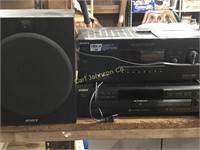 LOT OF 3 SONY STEREO EQUIP.