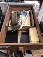 DRAWER W/ TECHNICAL DRAWING SUPPLIES