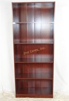 Modern Faux Dark Wood Book Shelf
