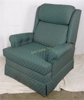 Green Reclining Chair By Burris