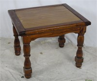 Small Solid Wood End Table