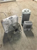 Working Fans and Heater