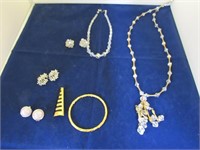 EARRING, NECKLACE & BRACELET LOT