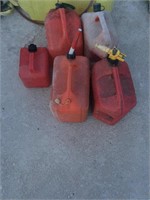 5 Gas Containers