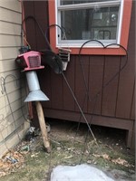 Outdoor Decor - Shepard Hooks, Bird Feeder, Etc