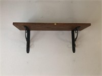 Wooden & Metal Shelf