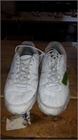 WHITE LEATHER FILA SIZE 15 RUNNING SHOES