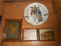 Collectible Plate and Wall Art