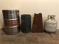 Propane Tank/ Yuengling Beer Keg/