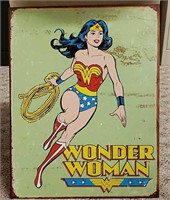 Wonder Woman Metal Sign