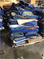 PALLET OF PACKING PADS/BLANKETS