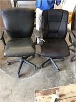 2 OFFICE CHAIRS- SHOWS WEAR