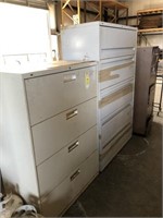 2 PC LATERAL FILE CABINET LOT