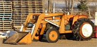 1974 KUBOTA  L260 2WD DIESEL TRACTOR W/LOADER