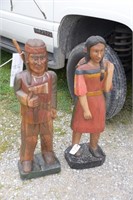 TEAKWOOD INDIANS 2X YOUR BID