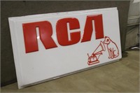 RCA Plastic Sign Insert- Approx 6ftx3ft