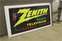 Zenith Plastic Sign Insert- Approx 6ftx3ft