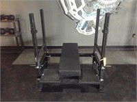 Rogue Westside Bench 2.0 (with Fat Pad & Spotter