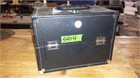 SOHO HINGED LEATHER GEAR CASE  WITH 2 CANTILEVER