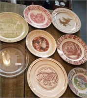 Collector plates, Betsy Ross