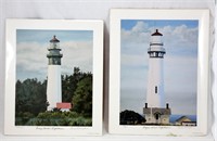 2 Signed Numbered Prints Carol Thompson Lighthouse