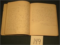 1900s Mount Joy PA Red Cross Meeting Minutes Book