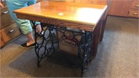 Antique sewing machine-stand