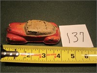 Early Toy Car Rubber Style Made (marked) USA